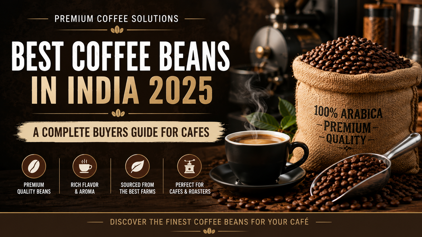 Best Coffee Beans in India 2025 A Complete Buyer’s Guide for Cafes - Neelkanth Enterprise Surat