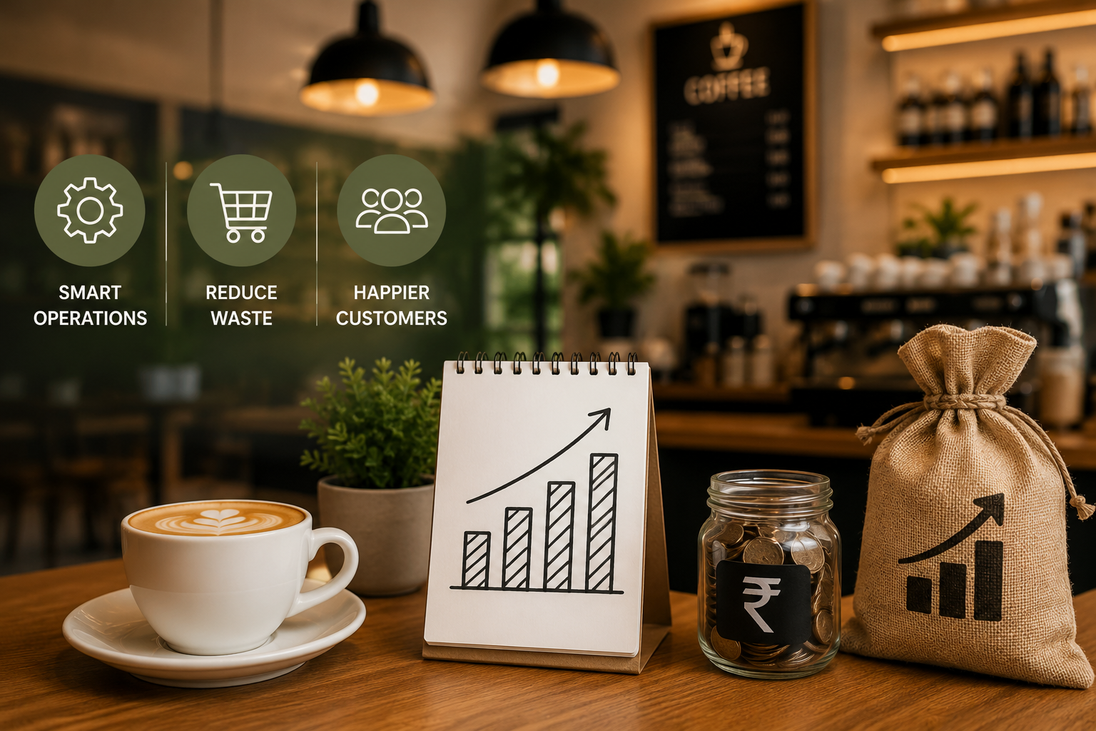 How to Increase Cafe Profits Without Raising Your Menu Prices - Neelkanth Enterprise Surat
