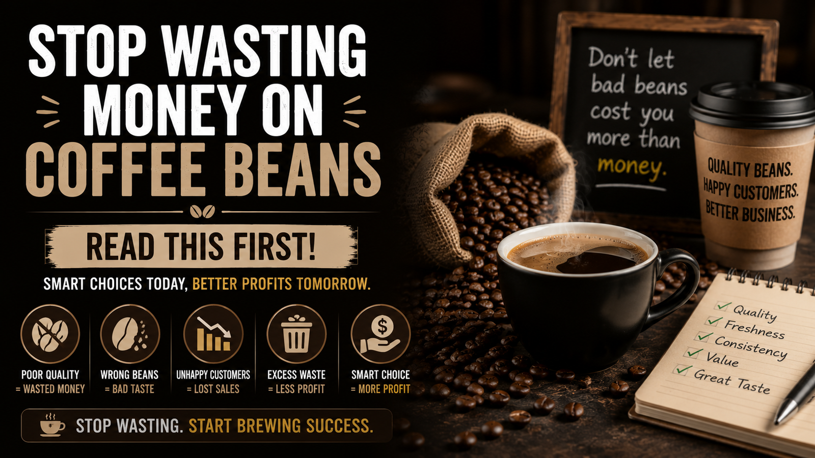 Stop Wasting Money on Coffee Beans — Read This First - Neelkanth Enterprise Surat
