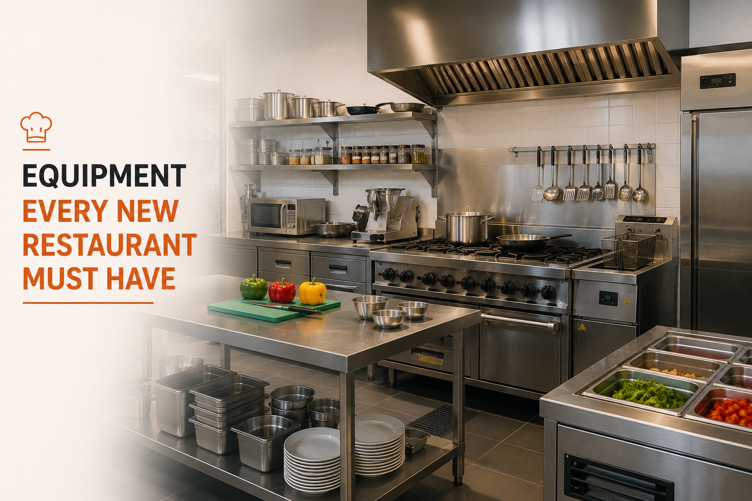 The Equipment List Every New Restaurant in India Must Have - Neelkanth Enterprise Surat
