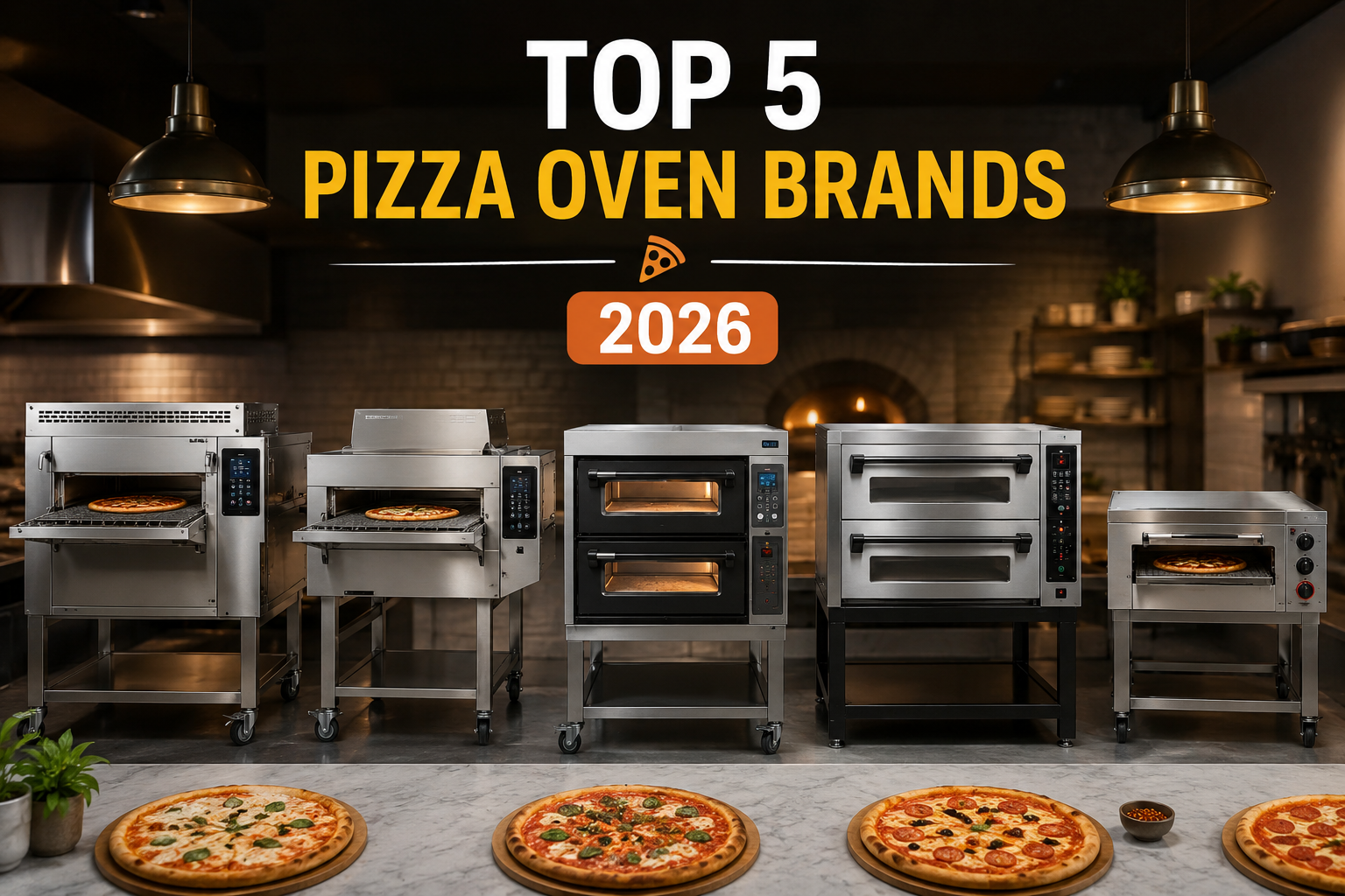Top 5 Commercial Pizza Oven Brands Available in India 2026 - Neelkanth Enterprise Surat