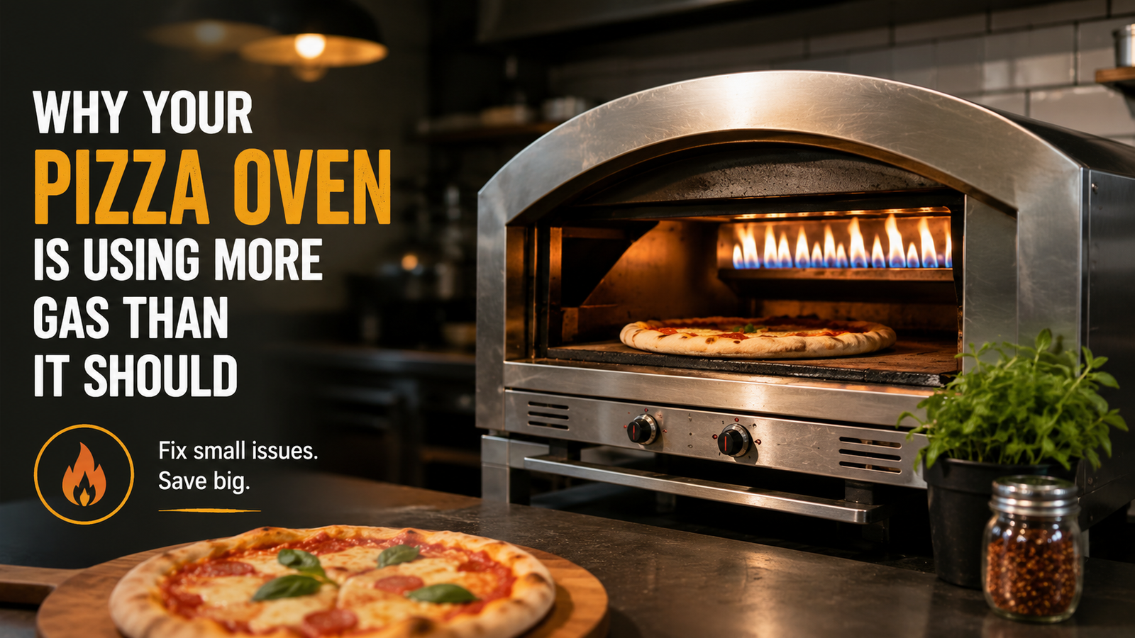 Why Your Pizza Oven Is Using More Gas Than It Should - Neelkanth Enterprise Surat